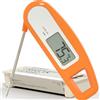 Lavatools Javelin Termometro digitale ultra veloce per carne in 3 secondi, lettura istantanea, per grigliare e cucinare, sonda da 7 cm, design compatto pieghevole, ampio display, resistente all'acqua