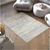 tectake® Tappeto Salotto, Tappeto Pelo Corto, Tappeto Salotto Vintage Design Elegante, Tappeto Lavabile in Lavatrice, Ideale per Sala da Pranzo, Camera da Letto e Studio - 120x170 cm