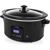 Tristar VS-3920 Pentola a Cottura lenta, 210 W, 4.5 Litri, Nero