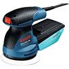 Bosch Professional GEX 125-1 AE Levigatrice rotoorbitale (platorello da 125 mm, 250 W, 3 fogli abrasivi, incl. valigetta professionale)