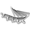 Ysyqkn Set di 5 Clip a Doppio Bottone per Pagaie, Clip a Molla a Scatto, da Tenda, 6.3MM x 9MM