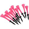 Zxpjkyu Set di Segnapunti da Golf in Gomma Alti 83 Mm per L'allenamento di Golf, Giallo