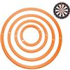 Mimoqk Anelli a O per freccette, set di 4 pezzi, 11 cm, 8,5 cm, 6 cm, 4 cm, 4 cm, bersaglio, gioco per bambini, ragazzi, ragazze, cortile, esterni, interni