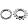Zxpjkyu Pignone a per Bici BMX, Accessorio per Cambio, in Acciaio Filettato Antiruggine, Adatto per, Tempo Libero, Riparazi, Argento, 14 T