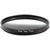 Ruilogod UV ULTRA-VIOLET 77mm Gray Filter Grigio Protector Protector Les per SLR