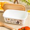 SEMIC STUDIO Kiki's piccolo servizio di consegna del burro con coperchio in legno Pasticceria viennese 500 ml