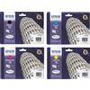 Epson Set di 4 cartucce per stampante Epson Original 79 nero, ciano, magenta, giallo (OPC13T79114010)