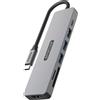 Sitecom 7-in-1 adattatore multiporta per alimentazione USB-C - 3x USB-A