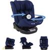 Mobiclinic, seggiolino auto per bambini, girevole a 360º, regolazione I-Size, Top Tether, Gruppo 0/1/2/3, Evolutive, Max. 36 kg, seggiolino auto, Pandafix