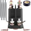 ZAMDOE 33-334 145673 Relè solenoide di avviamento per Moto fuoribordo a 4 Pin 12V per Craftsman LT1000 per MTD 109946 146154 1753539 AM138497 per Castel Garden per MU SAYGA