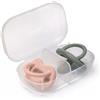 Anteprima Brands Nuvita Orthosoft Light Set succhietti ortodontici in silicone per neonati 0m+ colore rosa e verde, 2 succhietti