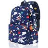 Jarler Zaino per bambino Borsa scuola materna Astronauta blu