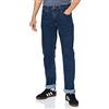 Lee Brooklyn Jeans Uomo, Blu (Dark Stonewash), 34W Regular