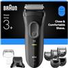 Braun Series 3 3000 BT nero/grigio