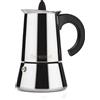 BARAZZONI LaCaffettiera Caffettiera Moka Acciaio Inox 2 Tazze