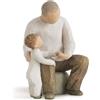 WILLOW TREE Figurina Statuina Nonno Design di Susan Lordi 14cm 26058 Resina
