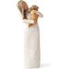 WILLOW TREE Figurina Statuina Cane d'Oro Design di Susan Lordi 20cm Resina