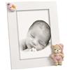 MASCAGNI CASA Portafoto Cornice Bambino con Orsetto 13x18cm in Acrilico