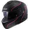 LS2 CASCO MODULARE LS2 FF908 STROBE II LUX M.BLACK PINK-06 LS2 : Taglia Int - XS