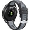 ANBEST Cinturino per Garmin Vivoactive 5/Vivoactive 3/Forerunner 245/165/645 Cinturino-20mm, Cinturino di Ricambio in Silicone per Garmin Venu/Venu 2 Plus/Venu SQ 2 Braccialetto