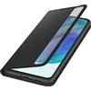 Samsung Smart Clear View Cover Custodia con finestra di visione per Galaxy S21 FE 5G, Black