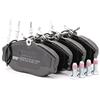 FERODO Kit pastiglie freni Anteriore Con contatto segnalazione usura con accessori FDB1063 Compatibilità con PEUGEOT 306 2 volumi/Coda spiovente 7A, 7C, N3, N5 406 8B 406 Coupé 8C 607 9D, 9U