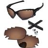 PapaViva Lenti di ricambio per occhiali da sole Oakley Racing Jacket 62 mm/Jawbone ventilati OO9171 62 mm, Marrone rame., Racing Jacket/Jawbone Vented