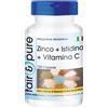 fair & pure ® Zinco Istidina Vitamina C Vegan Alto dosaggio 120 Capsule
