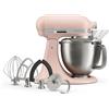 Kitchenaid Artisan Plus, Planetaria con testa reclinabile 4,7 L 5KSM50PKVEFT, Feather pink