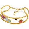 JOI D'ART BRACCIALE D'ORO ALEGRIA | Disegnato da Carme Fàbregas | Collezione Alegria | Con chiusura a catena e moschettone