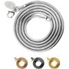 Max Palmer® | catena a serpente | acciaio inossidabile | 84 varianti, Dicke: 3,2mm - Länge: 45cm, Acciaio inossidabile, Palmer