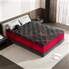 DEWINNER Materasso 140x190, Materasso A Molle Insacchettate Singolarmente, Schiuma Comfort A Doppio Strato, Isolamento Del Movimento, Spessore 30 Cm, Supporto A 7 Zone, Rigidità H3/H4, Tipo Ibrido