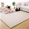Generico Materasso Da Pavimento Giapponese Materasso Futon, Materassino Tatami Letto Da Pavimento Pieghevole Arrotolabile For Campeggio, Camera Degli Ospiti For Adulti(Khaki,200x200)