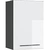 Vicco Pensile da cucina Fame-Line, Bianco lucido, 50 cm, per la combinazione con altri moduli della serie Fame-Line