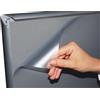 Promo-Station GmbH Pellicola di protezione per cornici per poster DIN A1 A2 A3 A0 B1 B2 A4, pellicola antiriflesso, pellicola di ricambio, DIN B2 (50 x 70 cm)