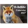 evelay Calendario da parete 2026 con fauna selvatica britannica, fotografia naturalistica, volpi, cervi, gufi, visualizzazione mensile, formato A3 quando aperto, carta seta di alta qualità da 170 g/m²
