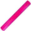 Brunnen 104973026 - Righello per scuola e ufficio, 30 cm, con maniglia, per destrorsi e mancini, colore: Rosa