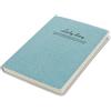 Ruilogod Copertura in PVC Aqua glitter in polvere Diario Diary Noto Notepad 80 fogli