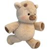 Generico Peluche Vitello delle Highland che Corre 45/60 cm - Morbido Pupazzo che Corre, Adorabile Running Plushie e Peluches Animali per Adulti (Albicocca,45cm)