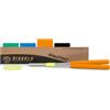 Diabolo Freizeitsport Diabolo - Manubrio in alluminio con cordino di ricambio (160 cm) e impugnatura in gommapiuma (arancione) - Qualità professionale per tutti i modelli e marche