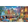 CNWRZCJXY Canals-of-Bruges Carta riciclata Puzzle 1000 pezzi Idea regalo perfetta Giochi educativi per donne e uomini Bellissimo puzzle decorativo 70x50/1000 pezzi