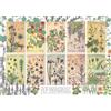 Cobble Hill Puzzle 1000 pezzi - Botanicals by Verneuil - Poster di esempio incluso
