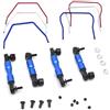 Integy RC Modello Anteriore & Posteriore Anti Roll Stabilizzatore Sway Bar Kit per Traxxas 1/10 Slash 4X4