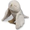 Senger Naturwelt Piccolo gufo di neve, bianco | in collaborazione con la tua mamma | Compagno morbido a partire dai 3 mesi | Peluche certificato GOTS con cuscino termico estraibile