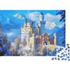 QKZJXNHPWR Castello su montagne innevate Puzzle 1000 Pezzi per Adulti Paesaggio invernale Gioco di Puzzle 1000 Pezzi Relax Decorazione Casa 70x50cm/1000pcs