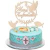 Augesak Topper per torta con la mia cresima, decorazione per torta cresima, torta, torta, cresima, decorazione per torte in legno, topper per cresima, decorazione per torta cresima per ragazze e ragazzi