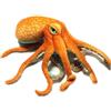 HOMEXYLYL Grande peluche a forma di polpo, animale marino gigante morbido e realistico farcito for bambini regalo e decorazione a tema oceano subacqueo(55cm/21.6in)