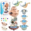 YUTUY Giocattoli da Bagno per Bambini,Giocattoli Vasca da Bagno,Giochi Bagnetto,Giochi Vasca da Bagno Bambini,Giochi Acqua Gioco Bambino Regalo Bambinis 1+ Anno con Giocattoli Animali Marini