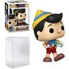Funko Pinocchio School Bound Pop #1029 Disney Pinocchio Vinyl Figure (Bundled with EcoTek Protector to Protect Display Box)