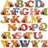 Dida - Set 3 Lettere in Legno 6 cm (A-Z) - Alfabeto Colorato per Nomi Bambini, Decorazioni Cameretta, Nascita e Compleanno, Lettere Artistiche Made in Italy